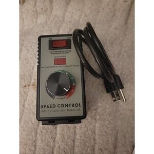 AC Motor Variable Speed Controller Overload Protection Switch 120V 15A 4000W